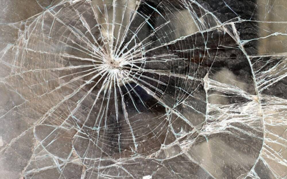 Window Broken Glass