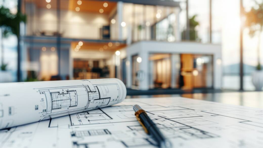 Blueprint Printing Calgary Job Site