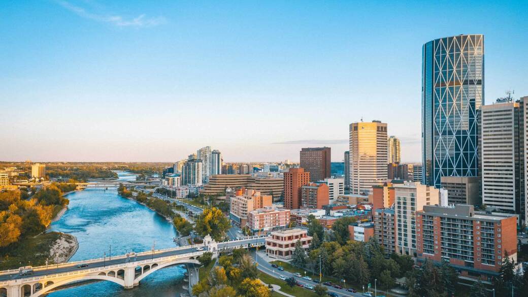 Calgary Skyline Daylight