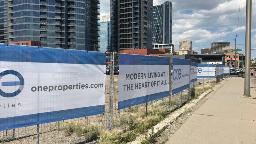 Mesh Fence Banner Edmonton