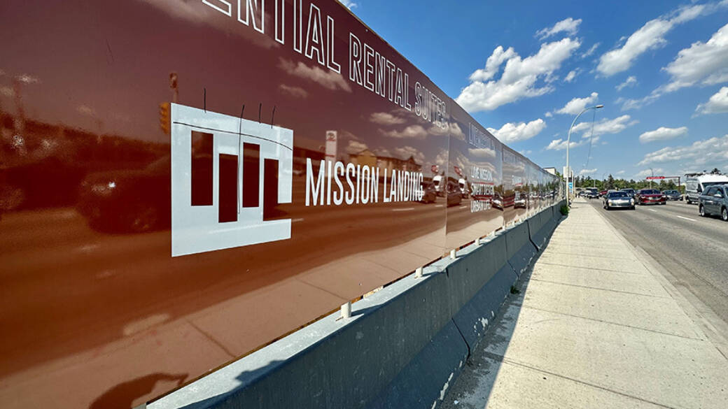 Opus Construction Fence Hoarding