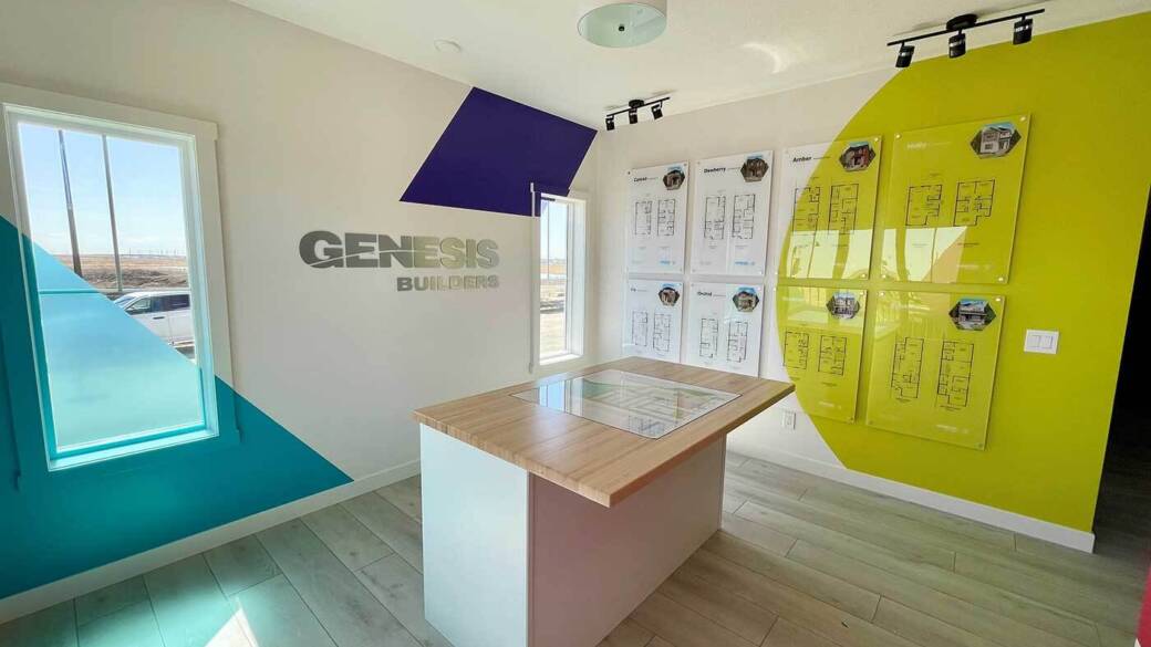 Genesis Show Home Interior Graphics And Acrylic Floorplans