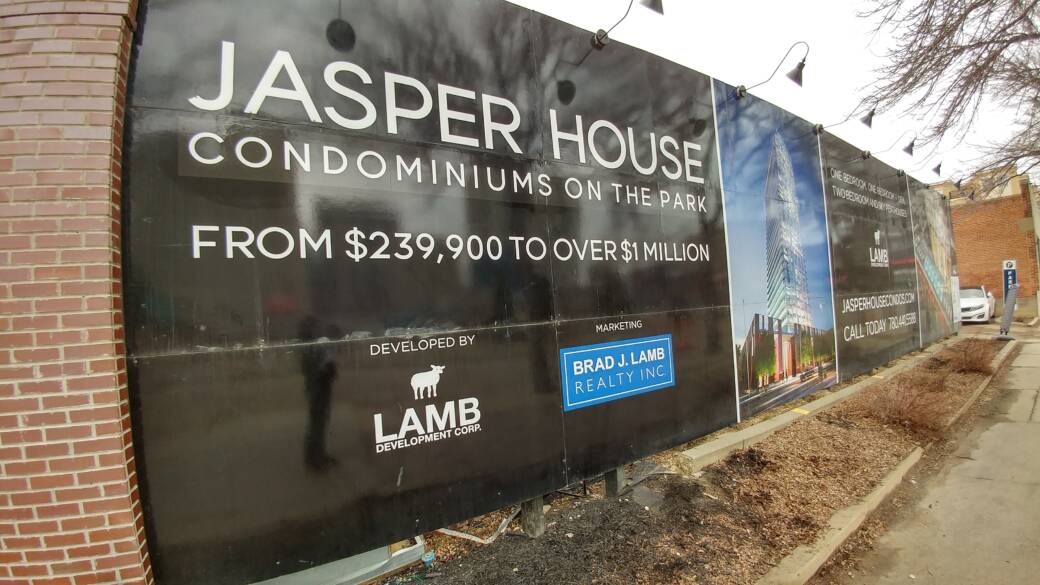 Jasper House Hoarding