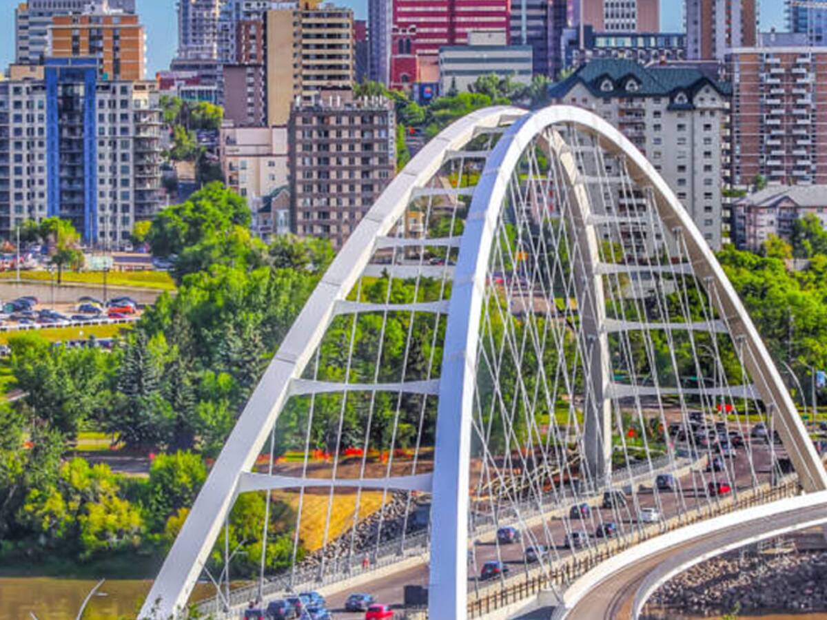 Edmonton Alberta Skyline By Day 1