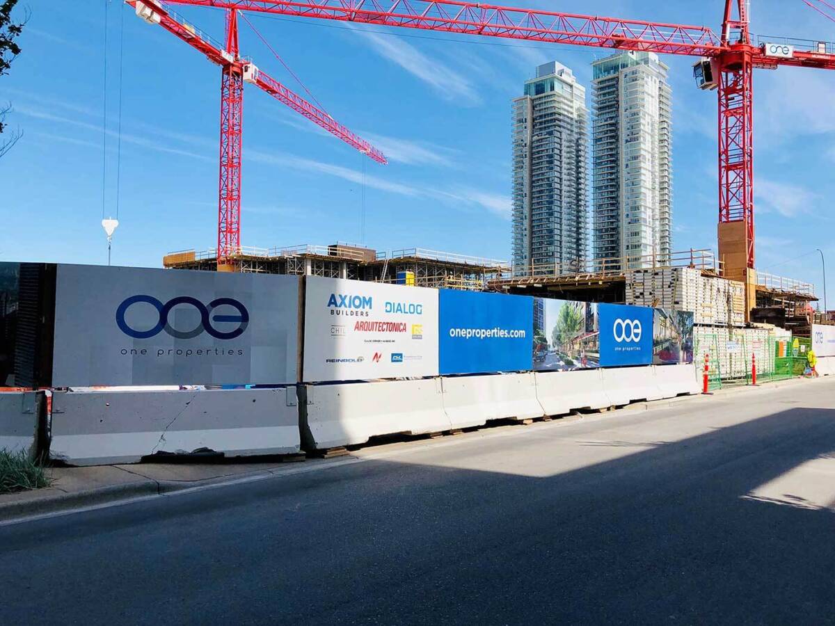 Calgary Construction Site Hoarding Boards