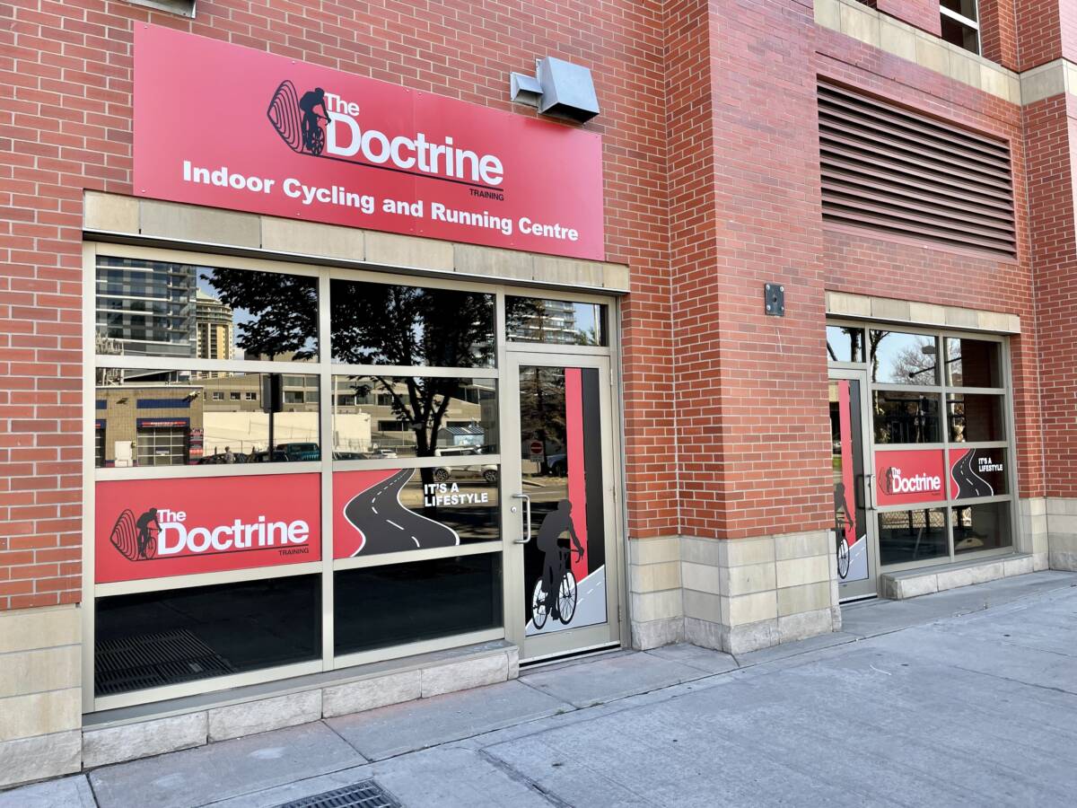 The Doctrine Exterior Signage