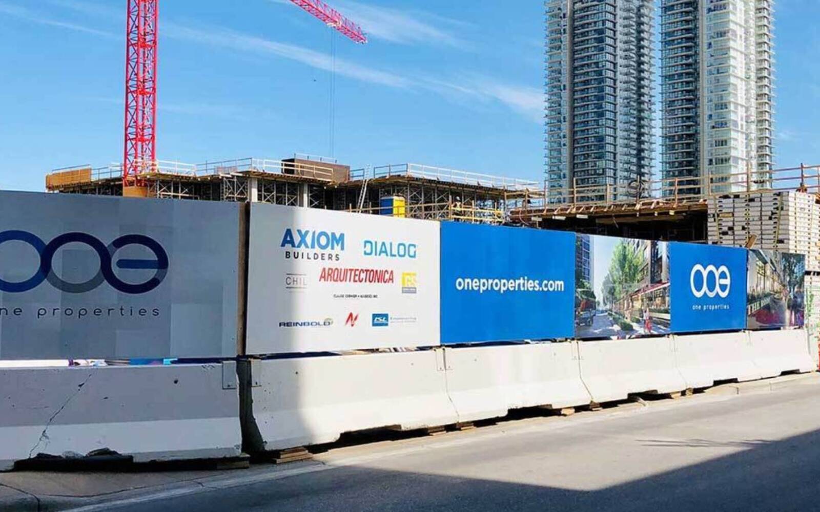 Temporary vs Permanent Construction Signage: Choosing the Right Materials