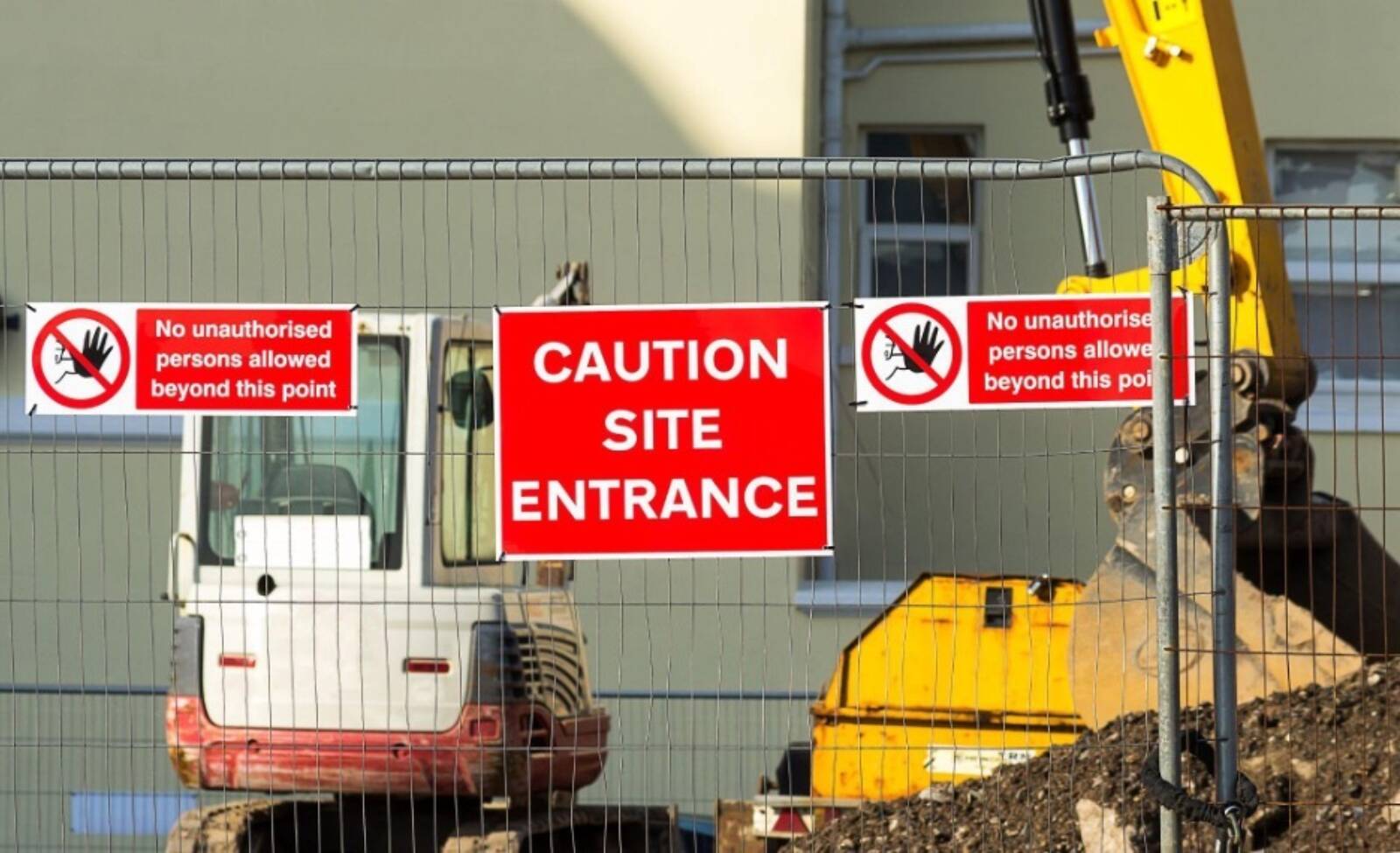 Construction Site Safety Signage