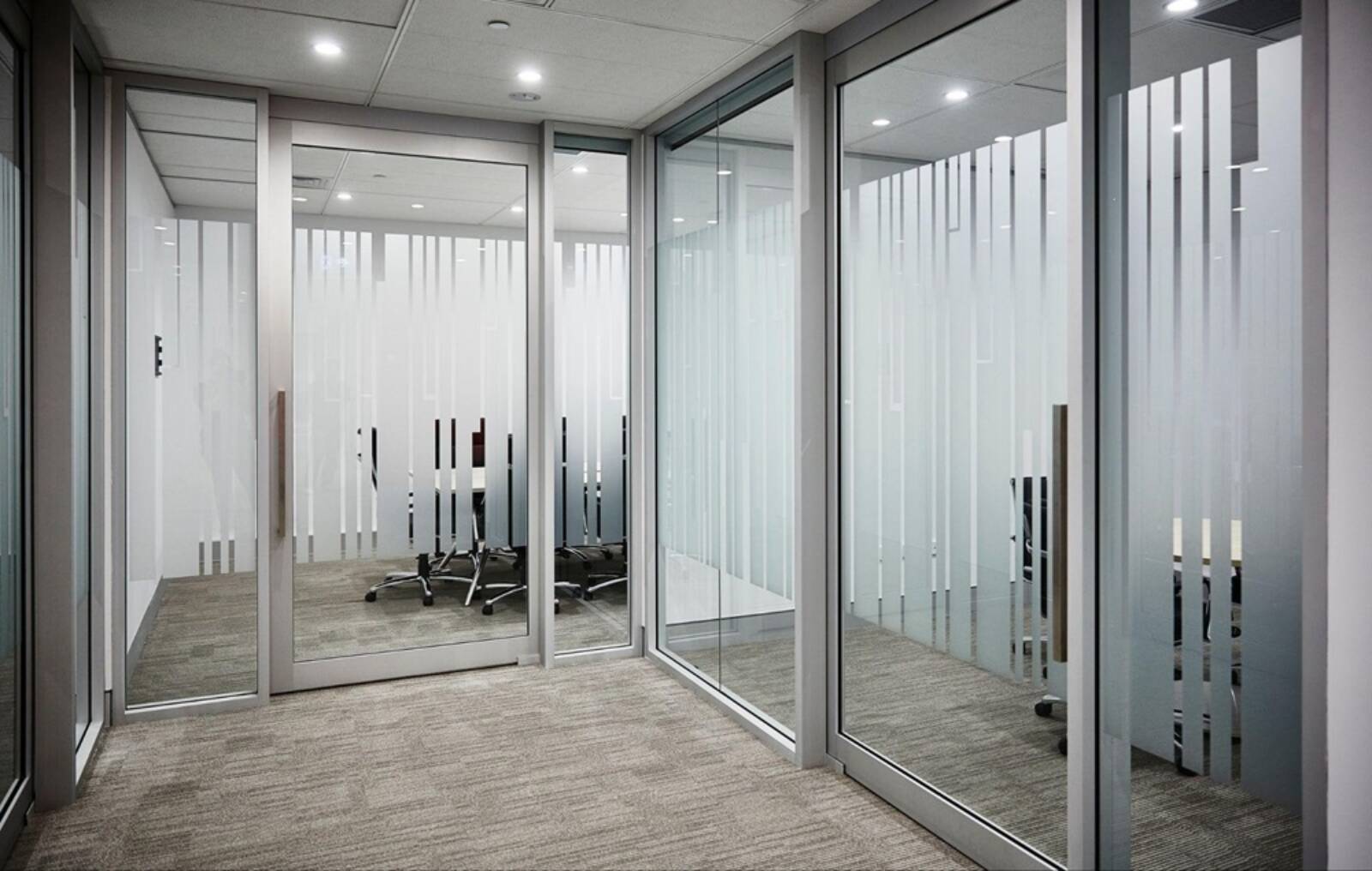Opaque Glass In Offices