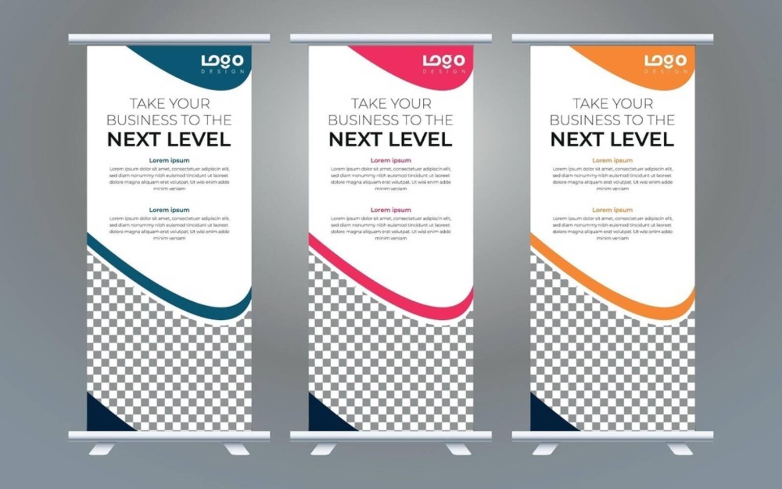 Standing Display Banner