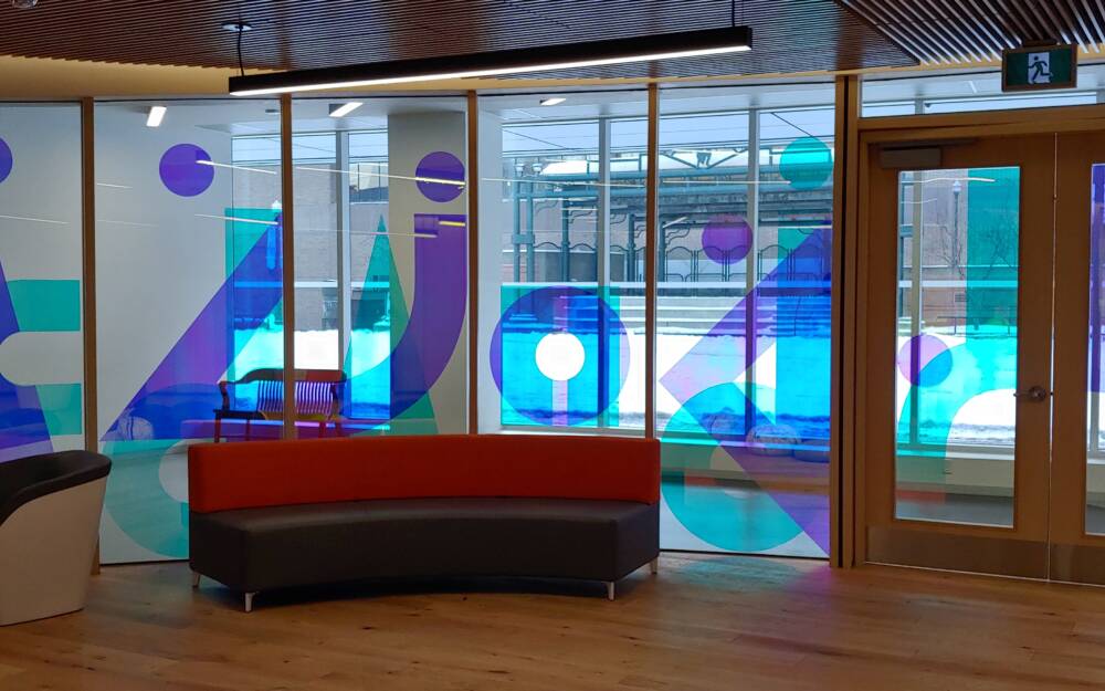 3 M Dichroic Chill Film Stanley Milner Library Edmonton