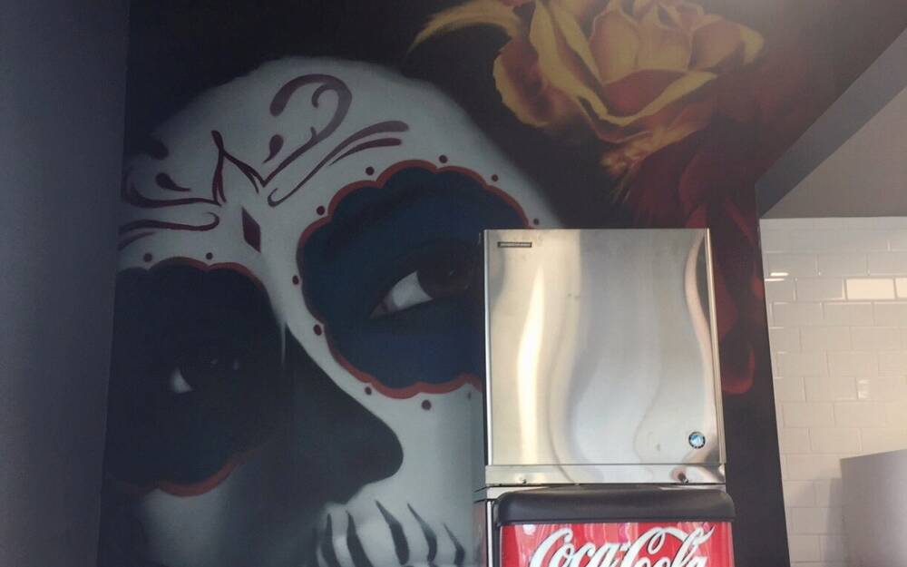 Chronic Taco Wall Mural 1