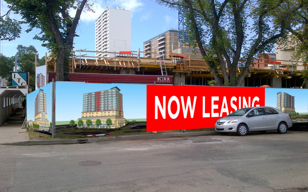 Now Leasing Hoarding
