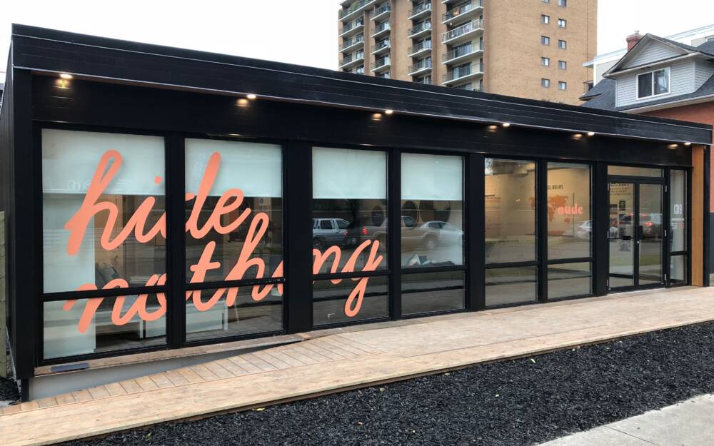 Sales Centre Window Vinyl