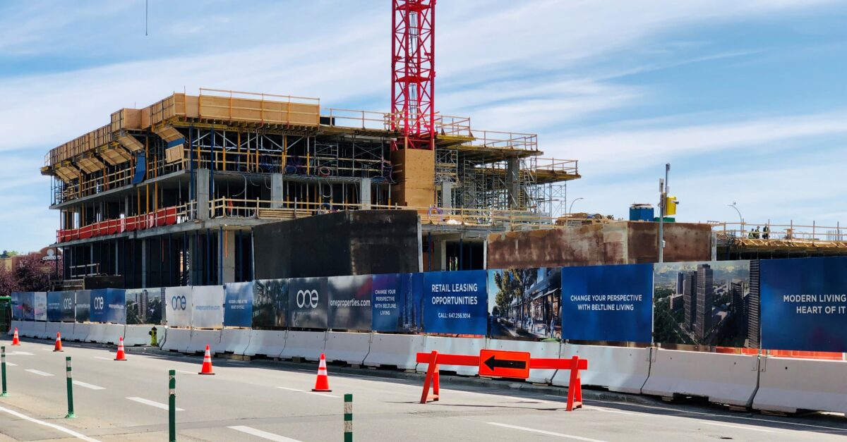 Construction Hoarding Signage in Calgary and Edmonton Carbon Graphics Group Construction Hoarding Signage in Calgary and Edmonton Carbon Graphics Group