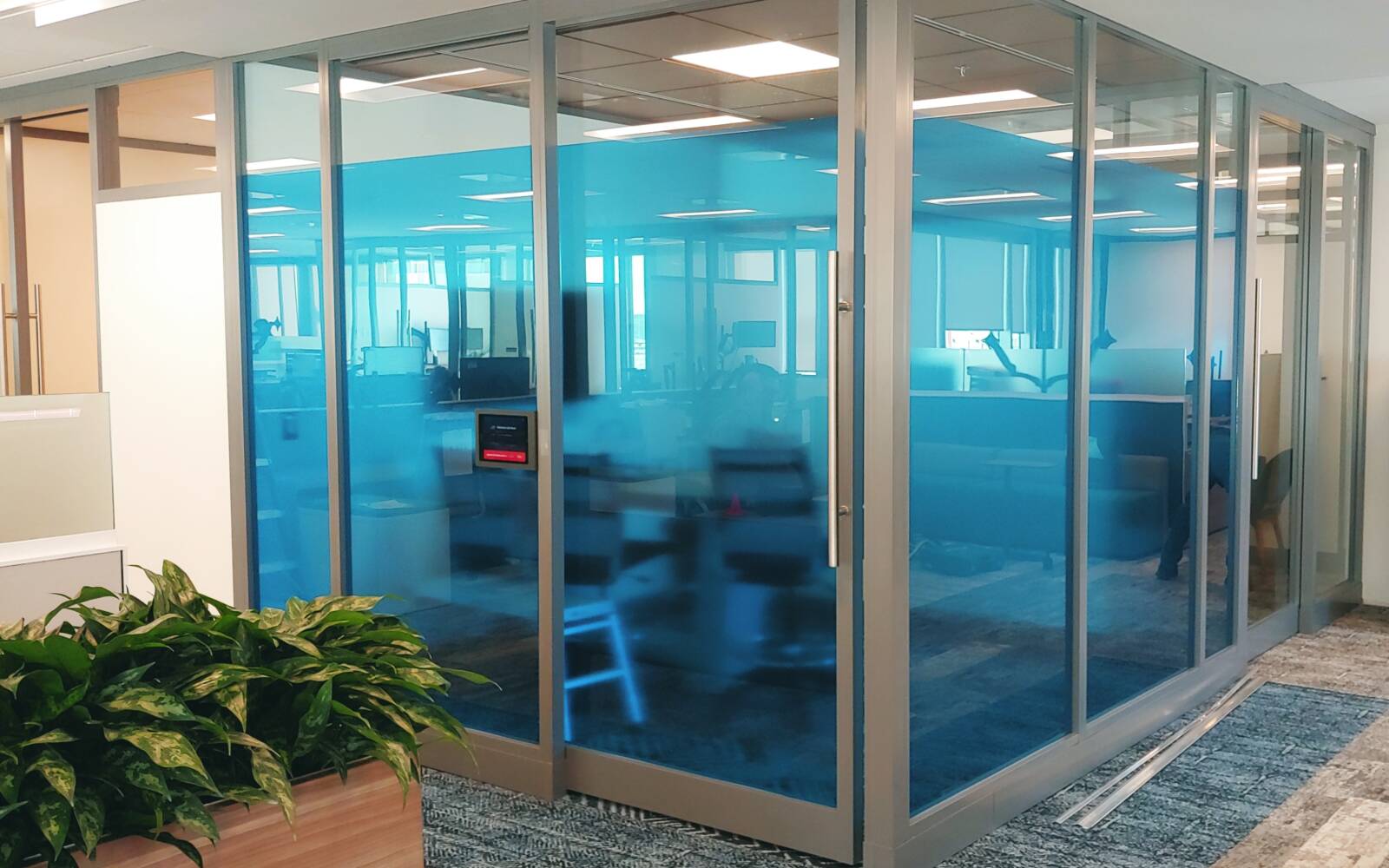 10 Great Examples of Decorative Office Privacy Film
