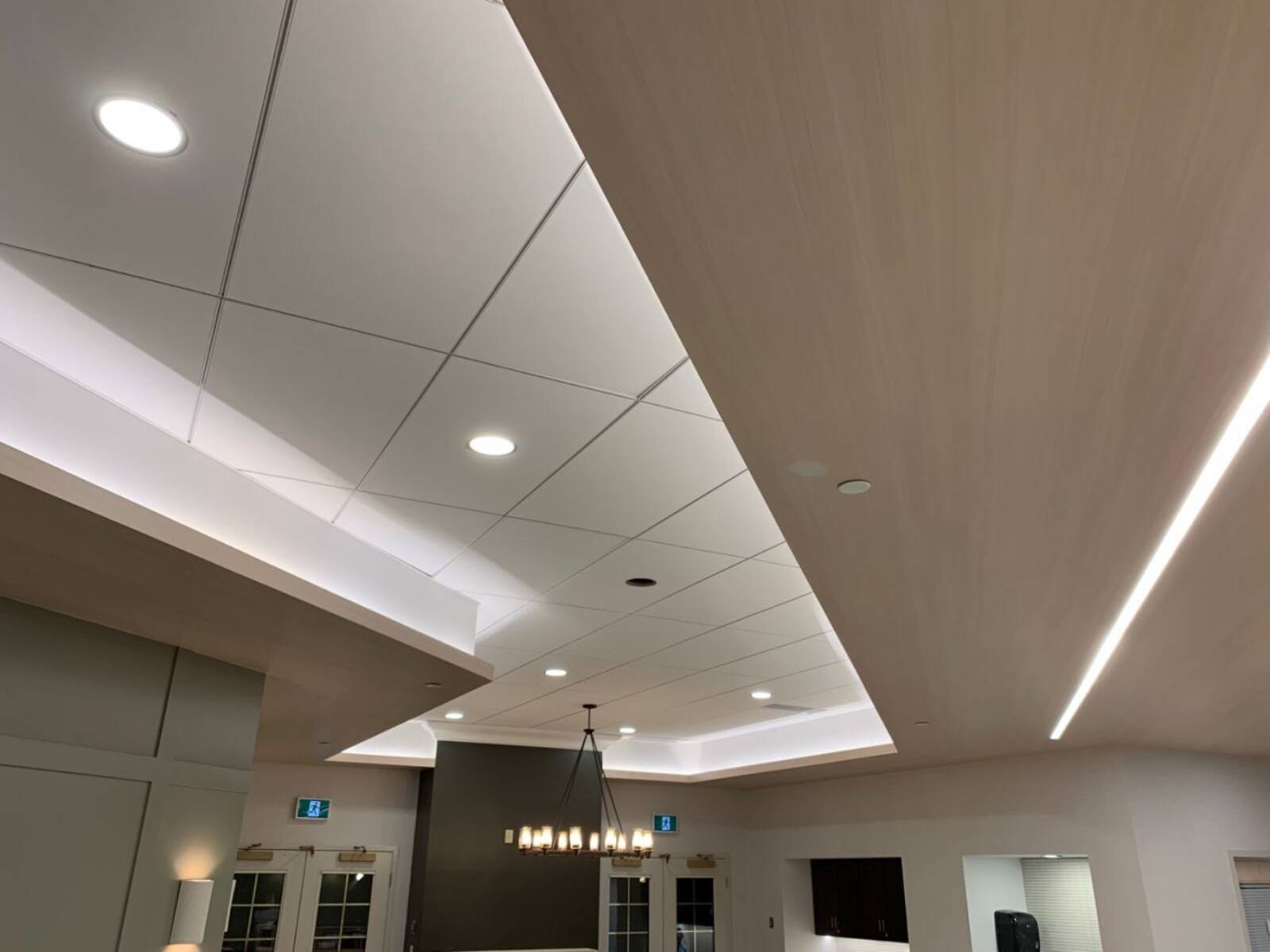 3 M Di Noc Woodgrain Office Bulkhead