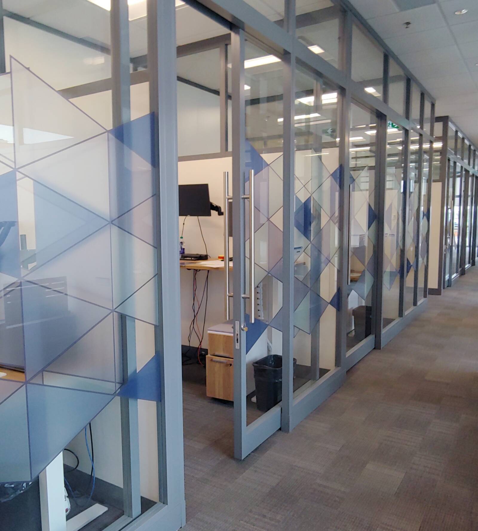 Argyle Pattern Window Film Copy