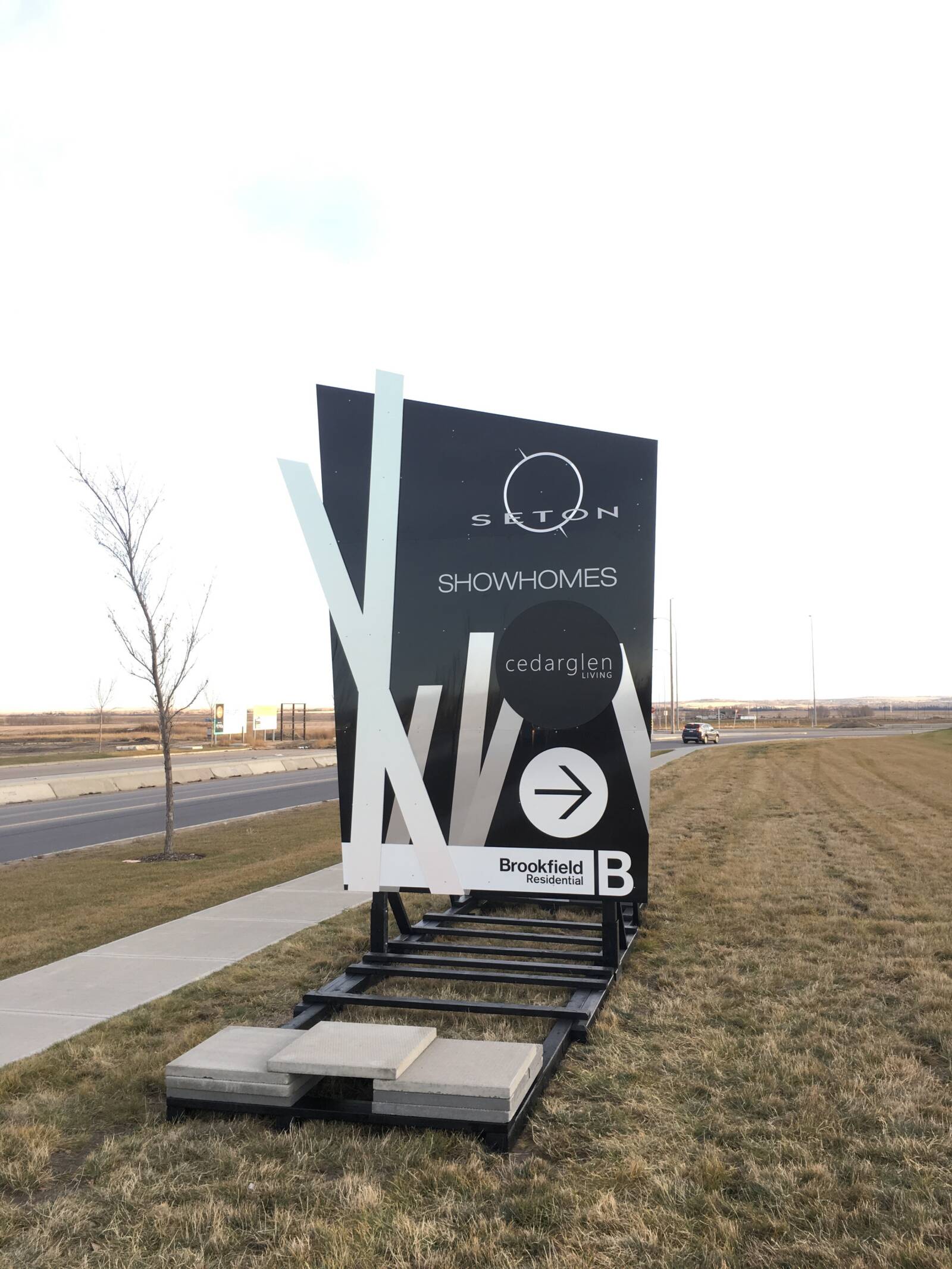 Brookfield Seton Custom Directional Sign 3