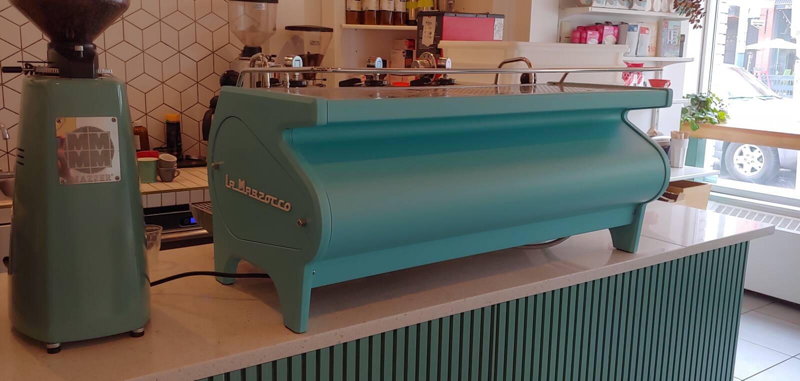 Espresso Machine Wrapped With 3 M Film