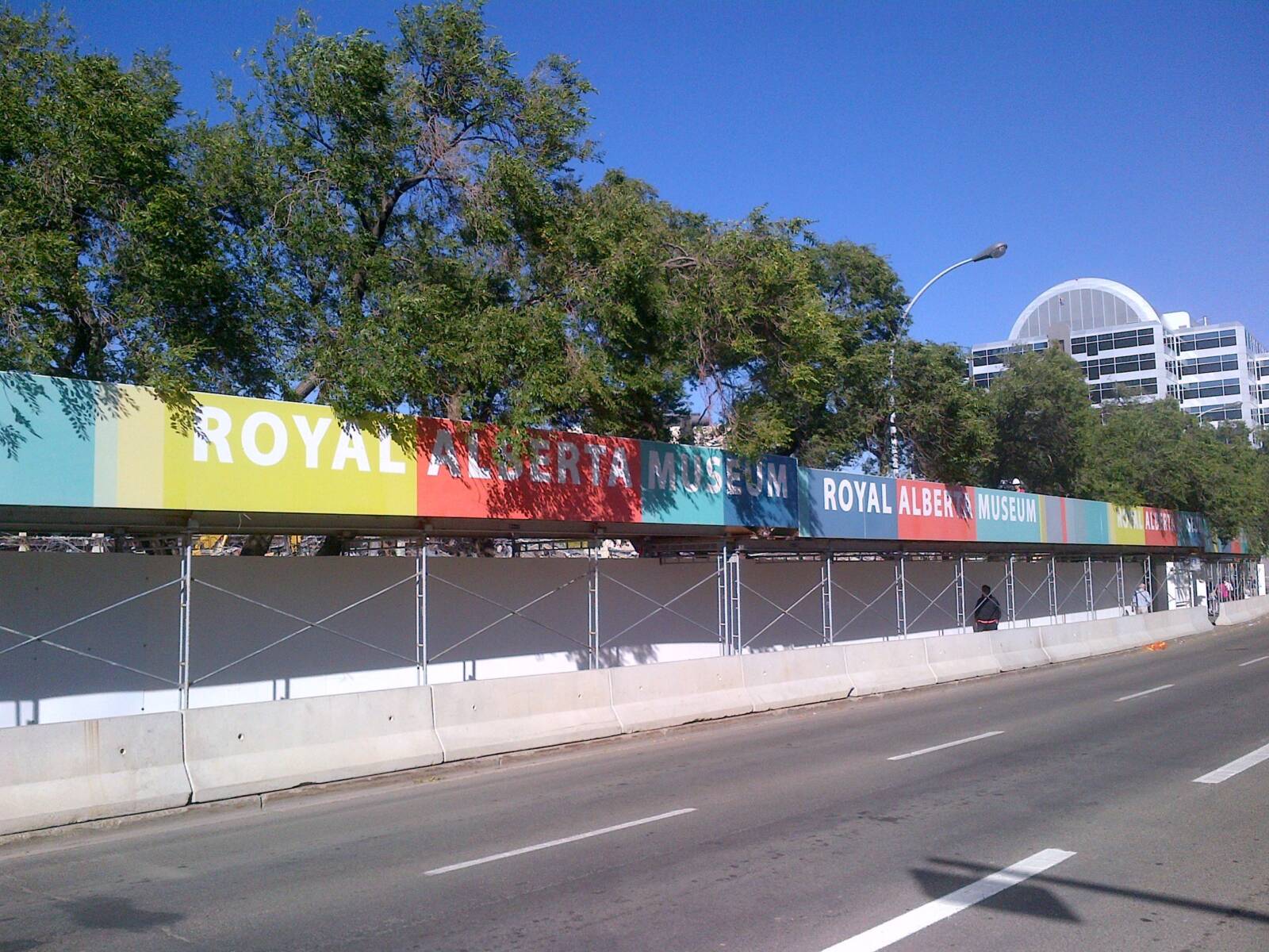 Royal Alberta Museum Edmonton Hoarding Graphics