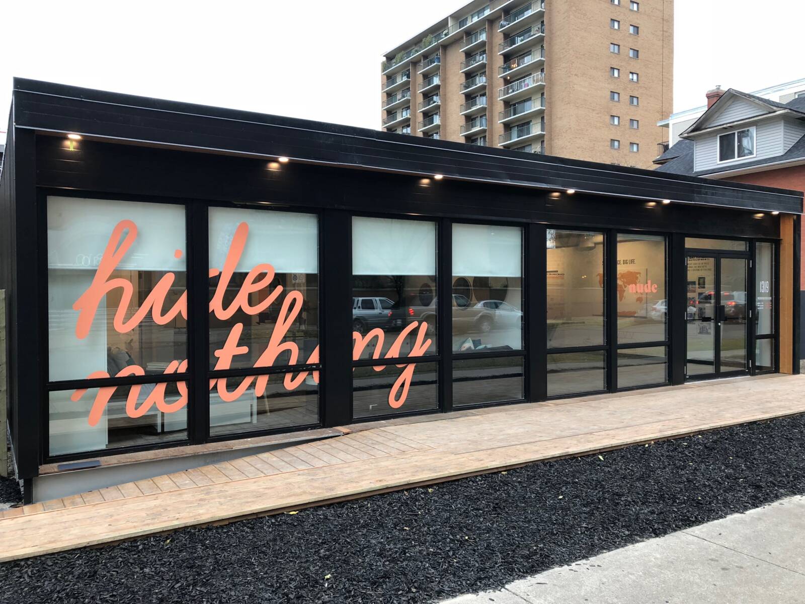 Sales Centre Window Vinyl