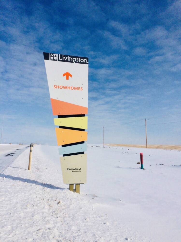 Brookfield Livingston Wayfinding Signage