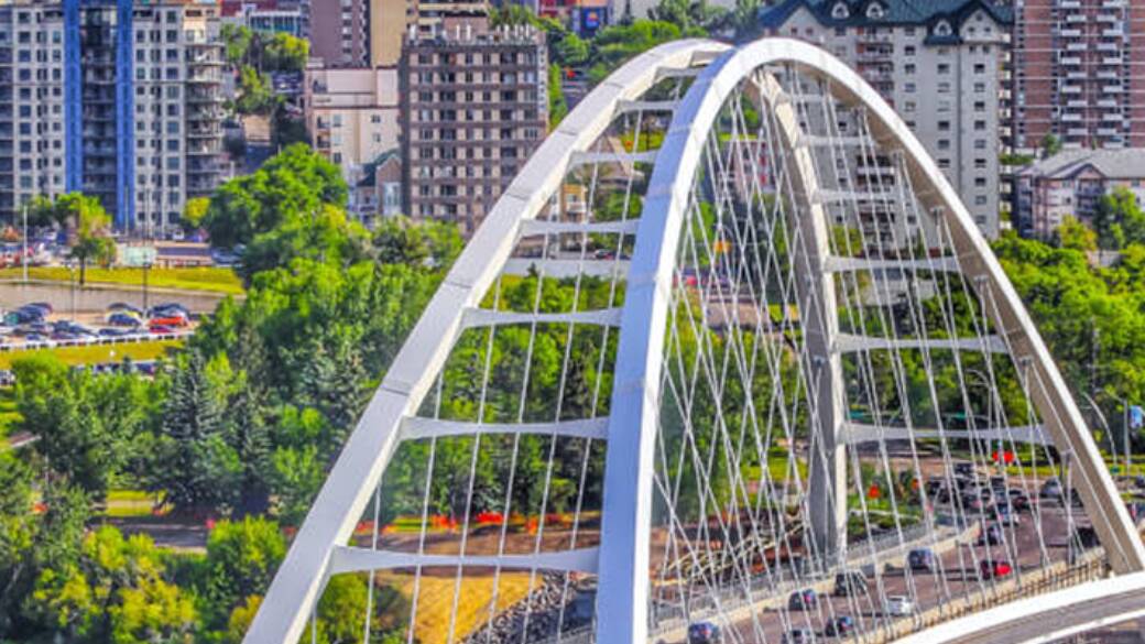Edmonton Alberta Skyline By Day 1