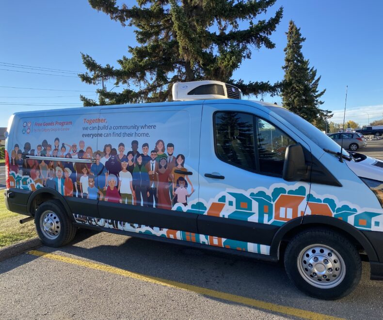 Drop In Van Wrap