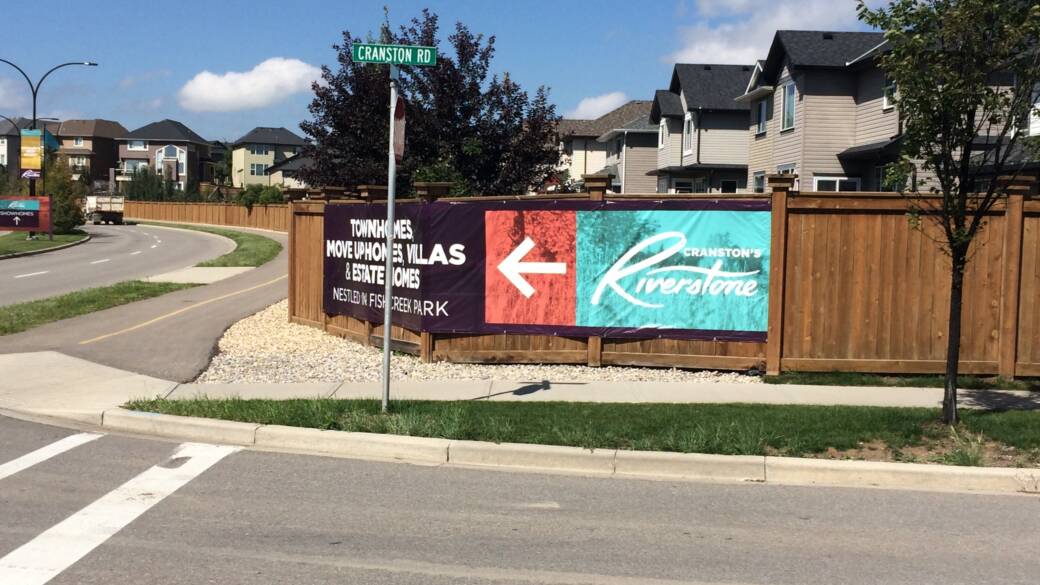 Riverstone Vinyl Banner