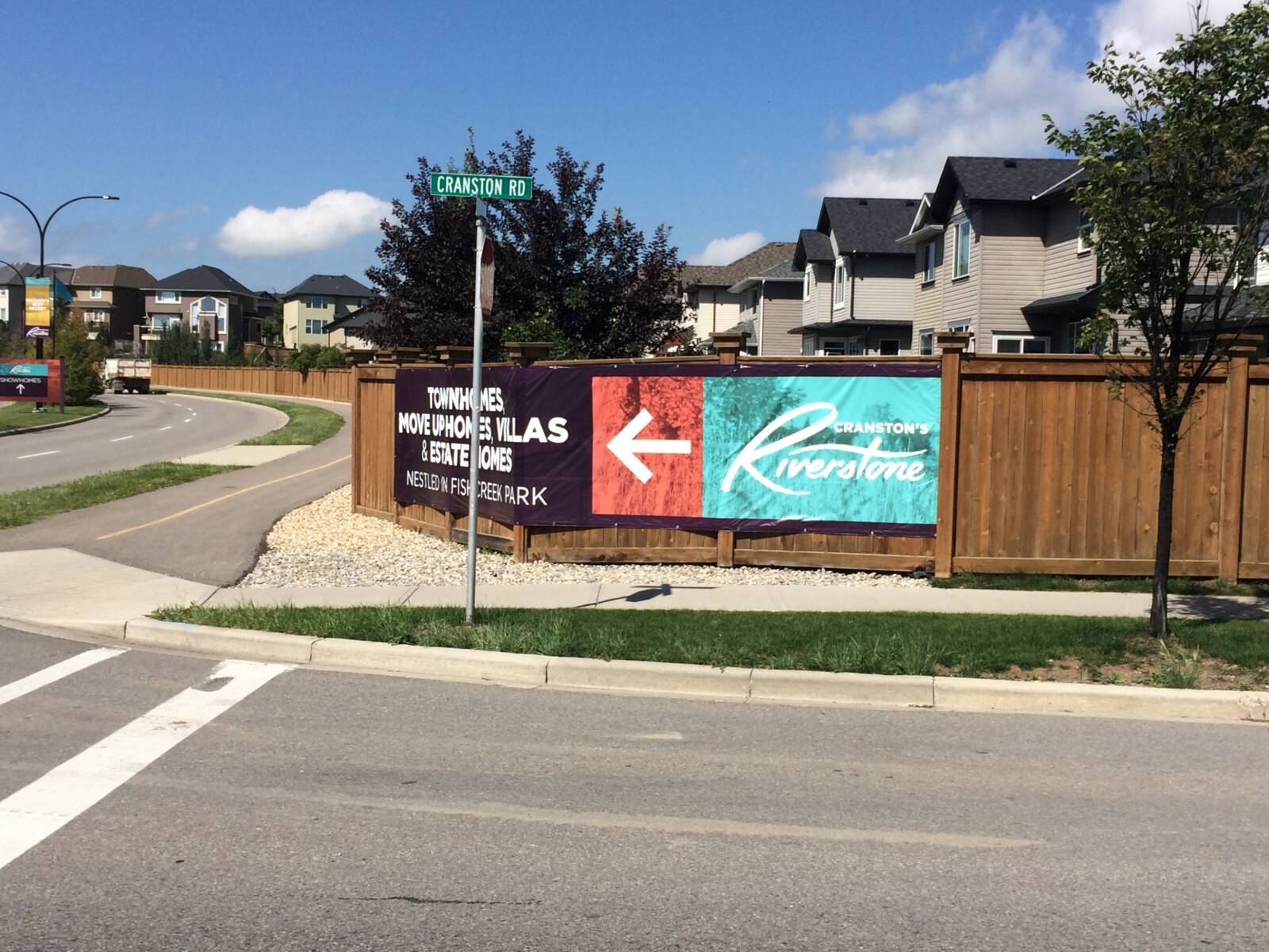 Riverstone Vinyl Banner